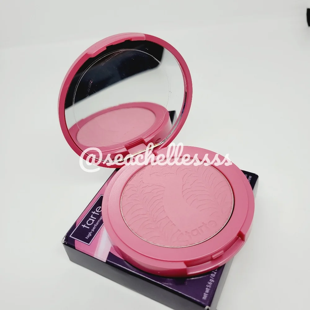 Blushing Bride Powder Blush Tarte Brand New in Box Rosy Pink Authentic